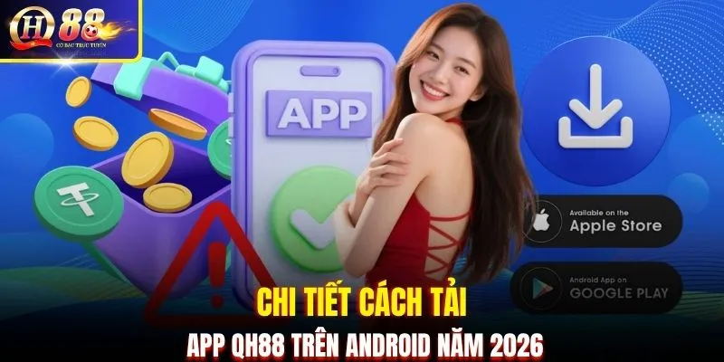 Chi tiết cách tải app QH88 trên Android năm 2026
