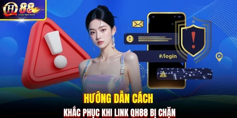 Hướng dẫn cách khắc phục khi link QH88 bị chặn